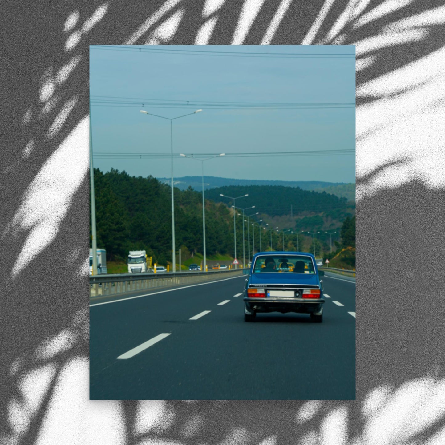 No. 8100A Fine Art Vintage Road Trip Luster Photo Paper Print