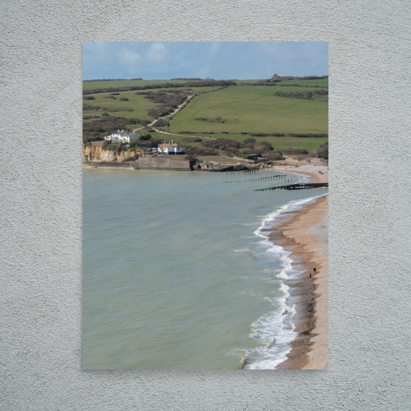 No. 7300A Fine Art Sea Coastline Matte Paper Print