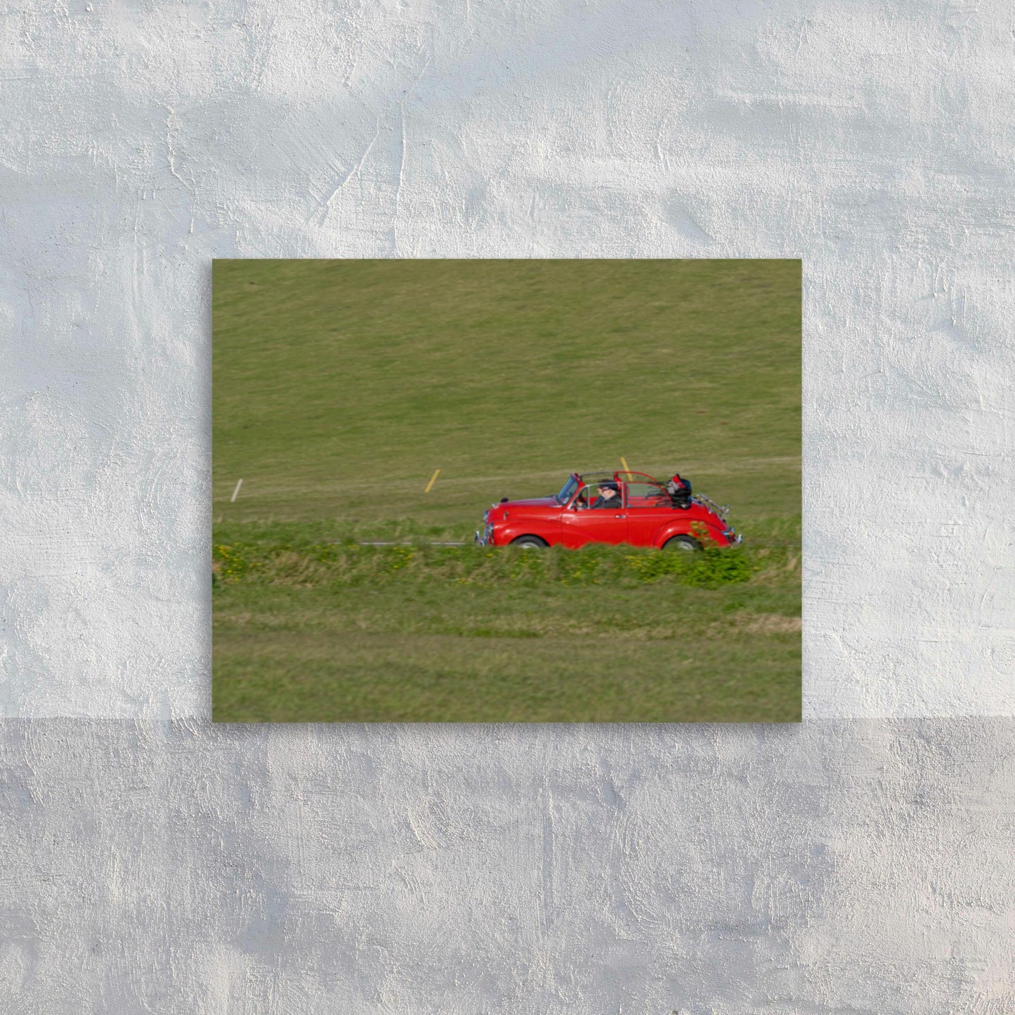 No. 8700A Fine Art Vintage Car Sunday Morning Luster Photo Paper Print