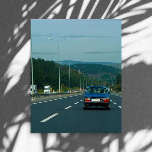 No. 8100A Fine Art Vintage Road Trip Luster Photo Paper Print