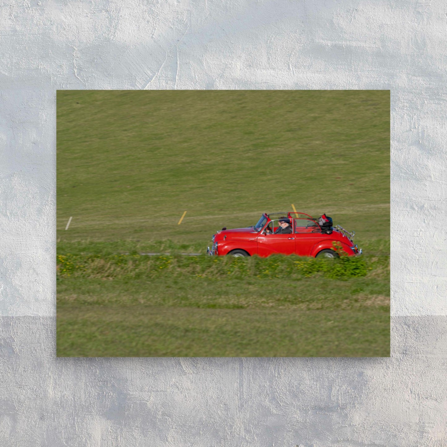 No. 8700A Fine Art Vintage Car Sunday Morning Luster Photo Paper Print