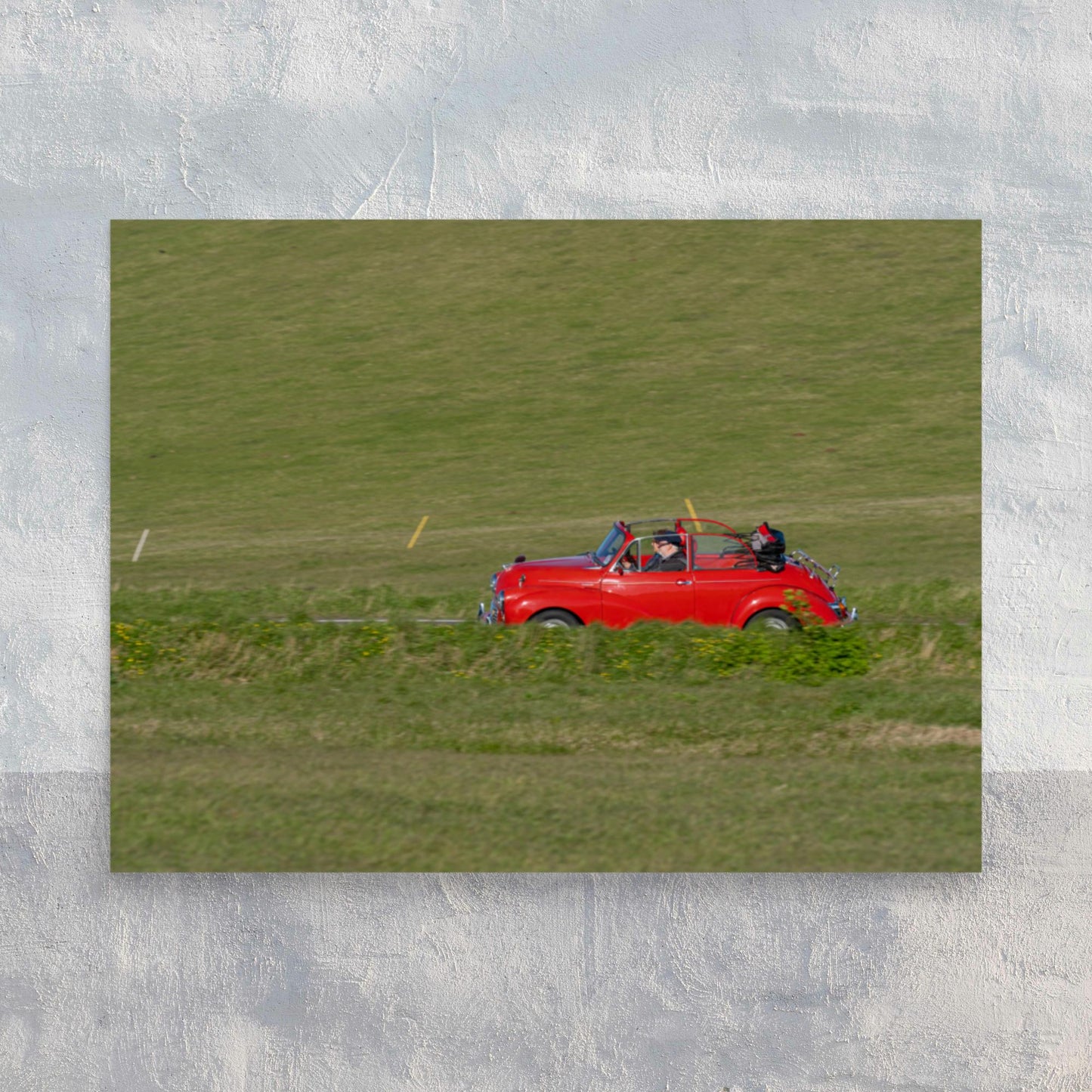 No. 8700A Fine Art Vintage Car Sunday Morning Luster Photo Paper Print